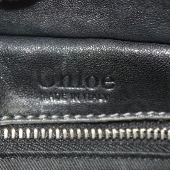 Chloe Elvire Goat Skin Black Hand Bag - Picture 9 of 13